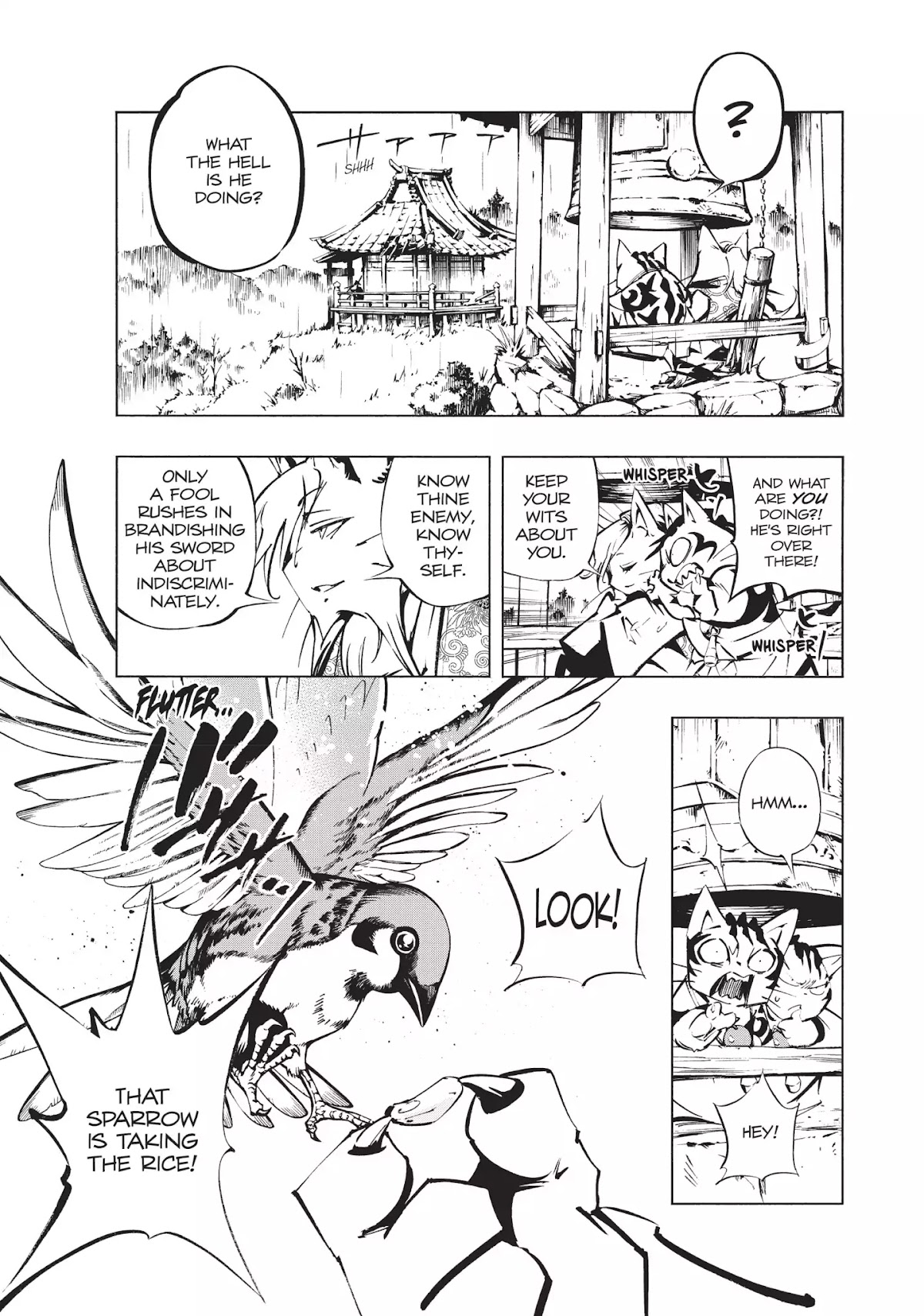 Nekogahara: Stray Cat Samurai Chapter 3 page 8 - Chapter 3: Pompey Sass