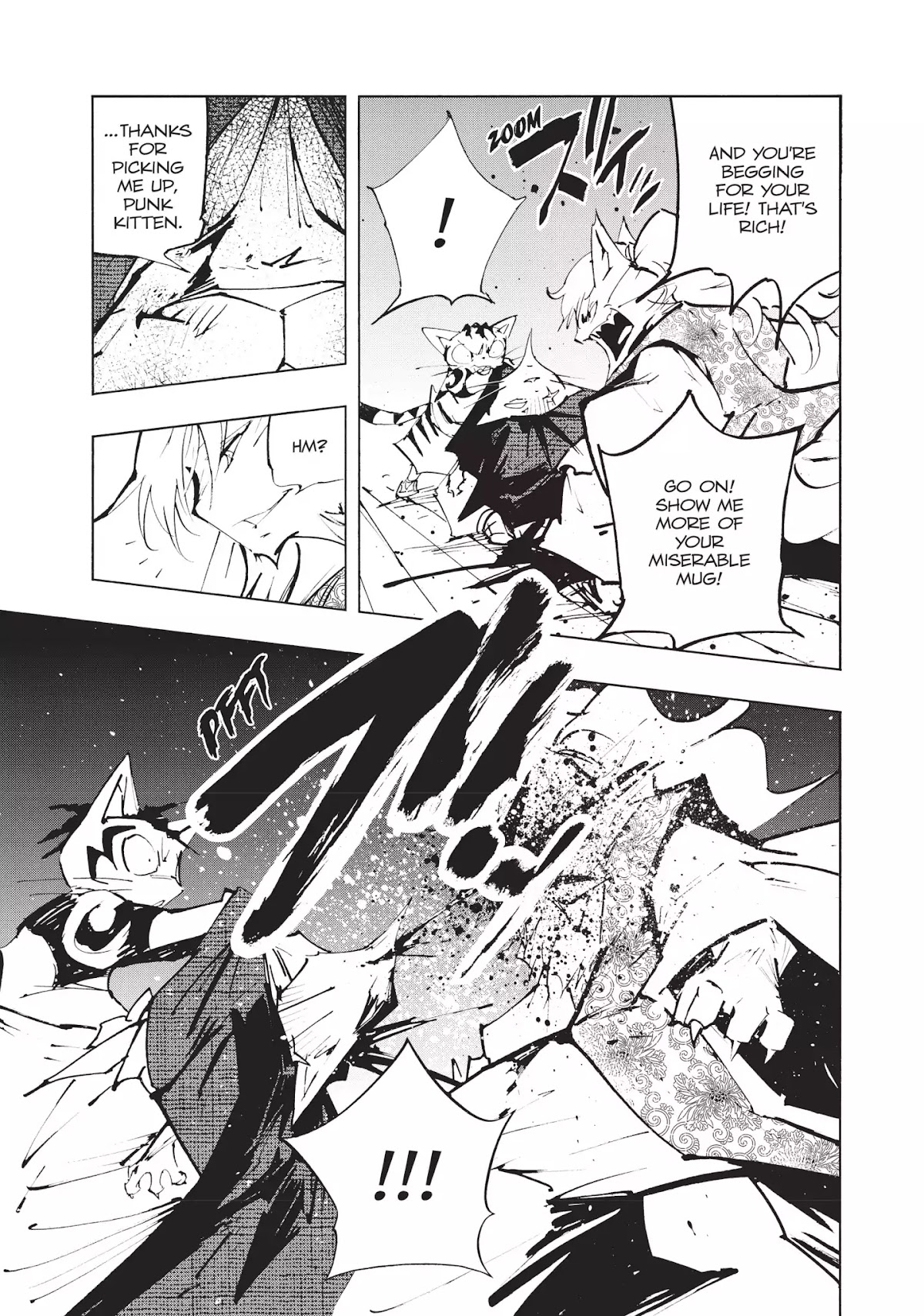 Nekogahara: Stray Cat Samurai Chapter 4 page 15 - Chapter 4: Pompey Sass II