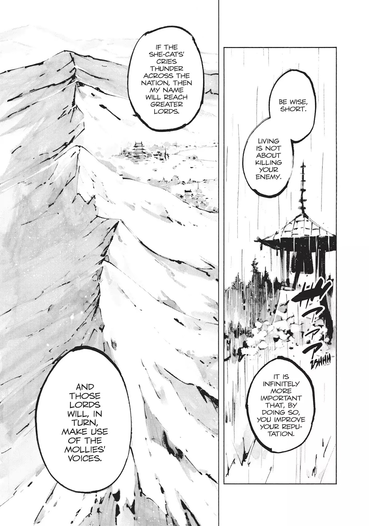 Nekogahara: Stray Cat Samurai Chapter 4 page 8 - Chapter 4: Pompey Sass II