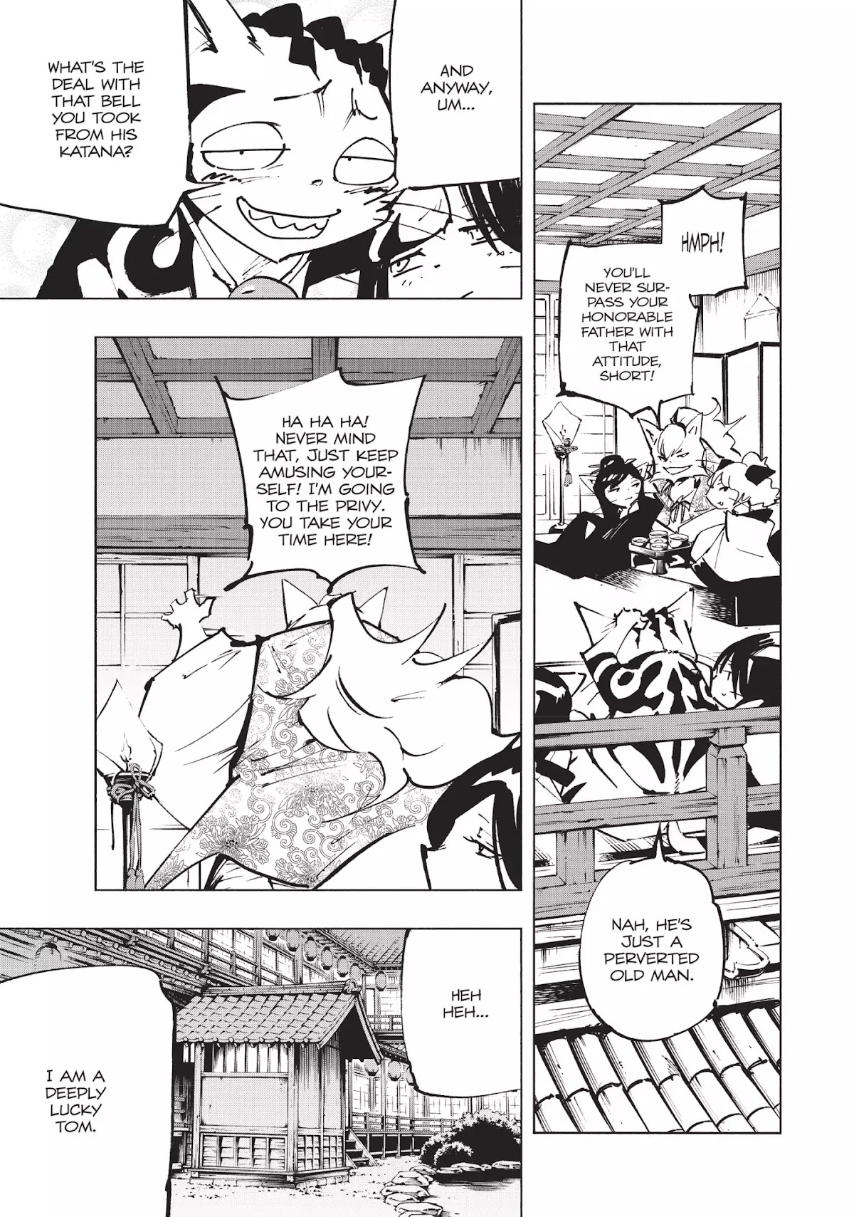 Nekogahara: Stray Cat Samurai Chapter 5 page 16 - Chapter 5: Pompey Sass III