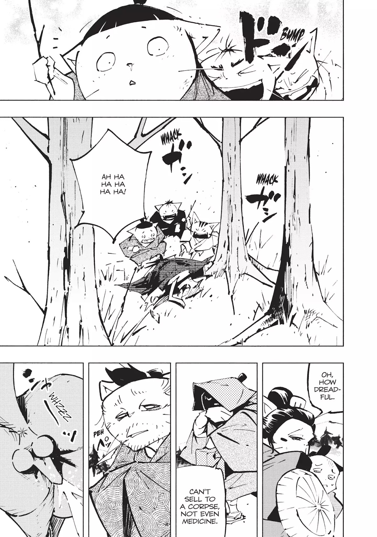 Nekogahara: Stray Cat Samurai Chapter 5 page 6 - Chapter 5: Pompey Sass III