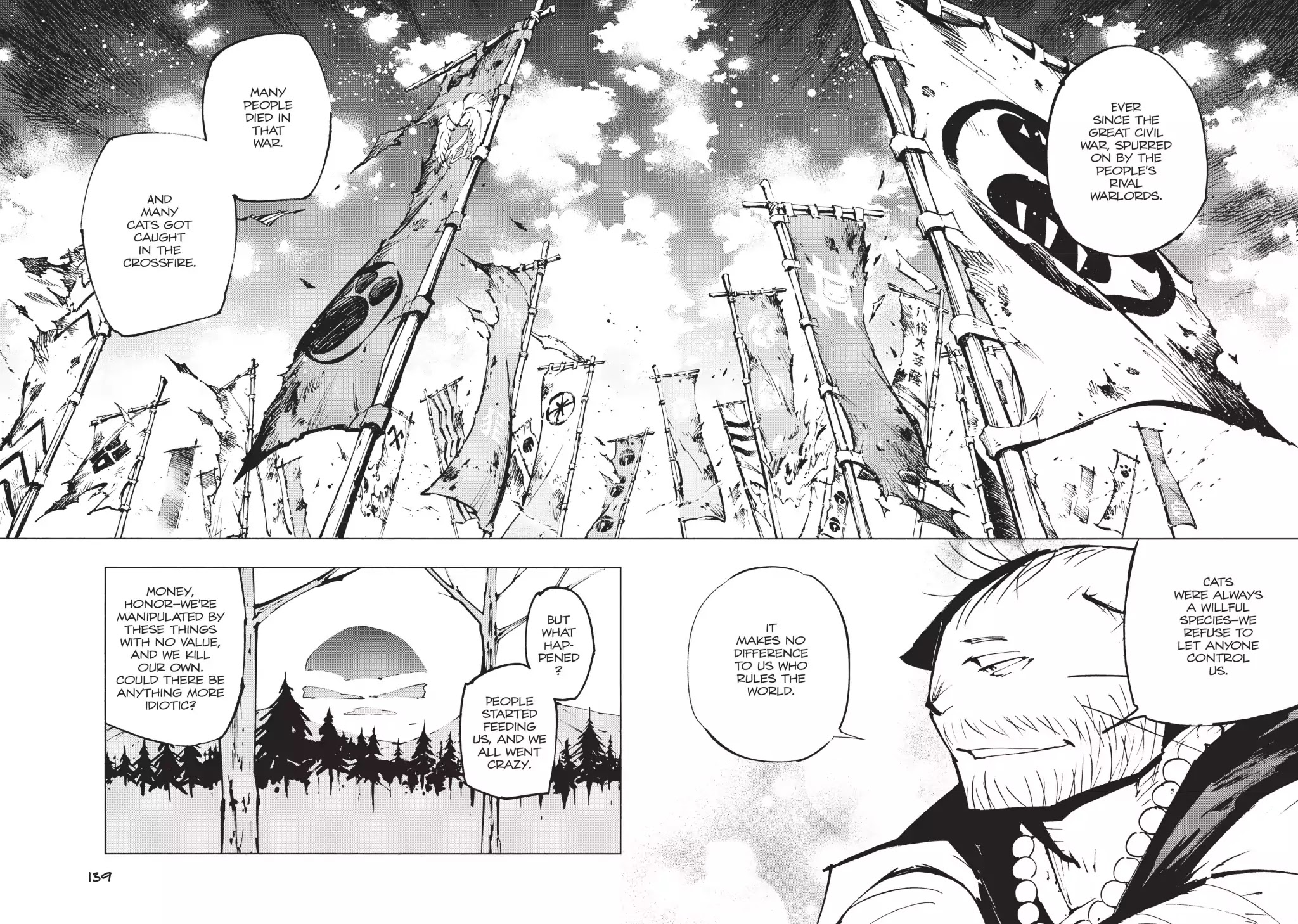 Nekogahara: Stray Cat Samurai Chapter 5 page 9 - Chapter 5: Pompey Sass III