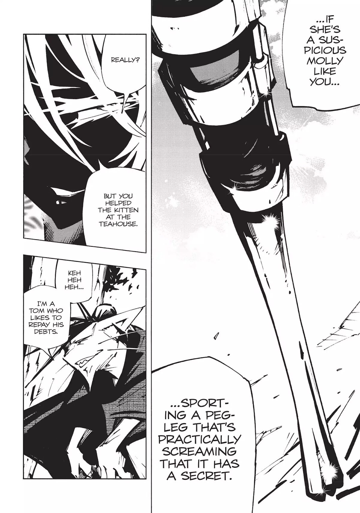 Nekogahara: Stray Cat Samurai Chapter 7 page 11 - Chapter 7: Stumped