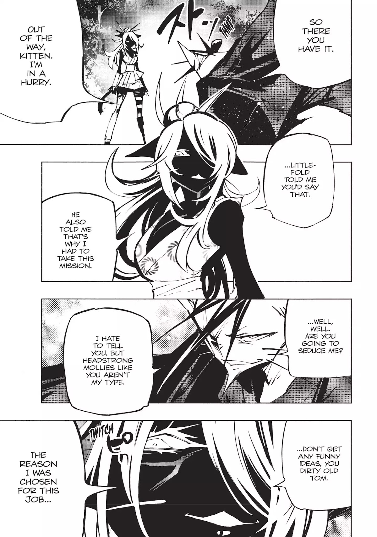 Nekogahara: Stray Cat Samurai Chapter 7 page 12 - Chapter 7: Stumped