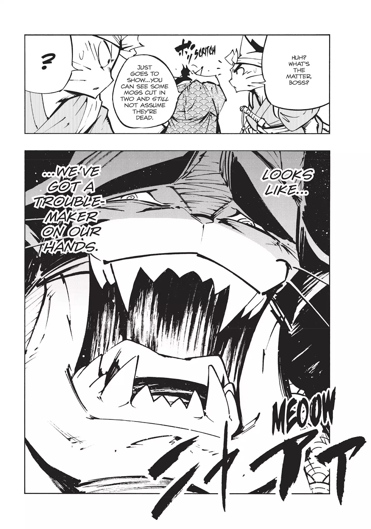 Nekogahara: Stray Cat Samurai Chapter 7 page 6 - Chapter 7: Stumped