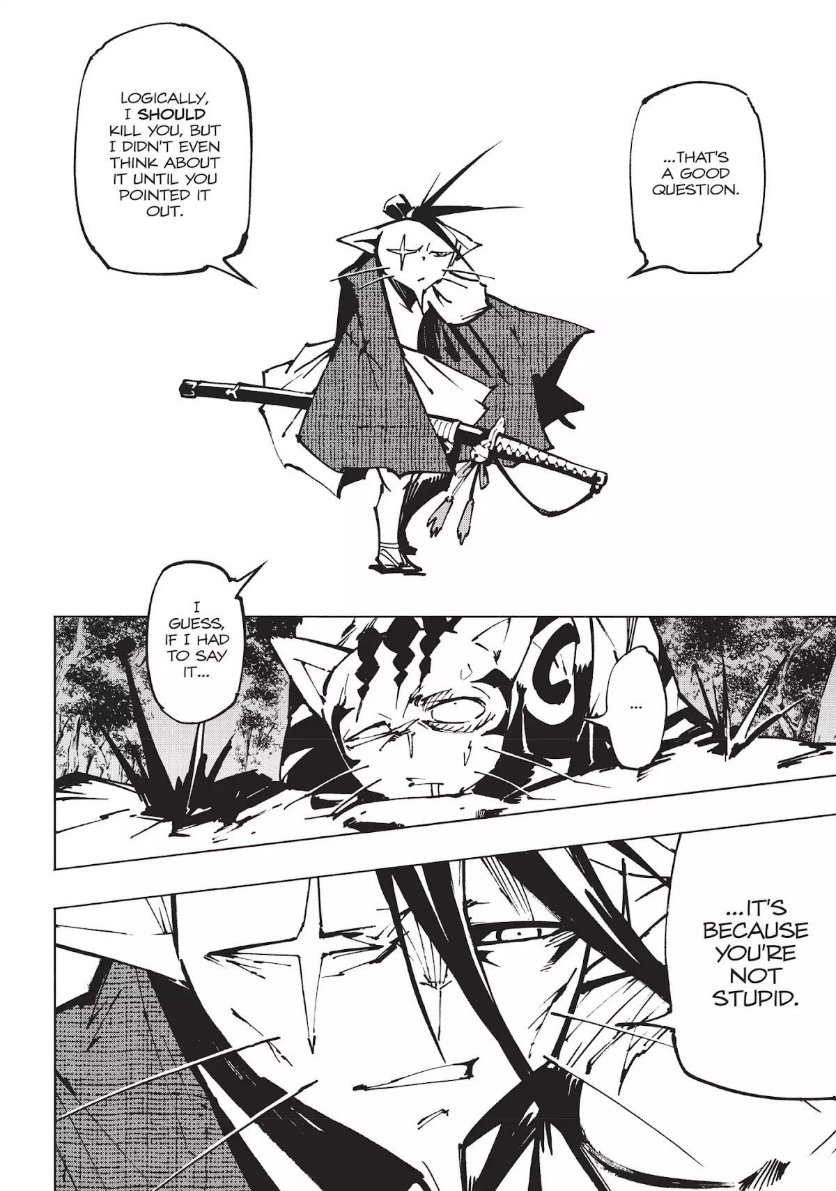 Nekogahara: Stray Cat Samurai Chapter 8 page 21 - Chapter 8: Au Naturel Enemies