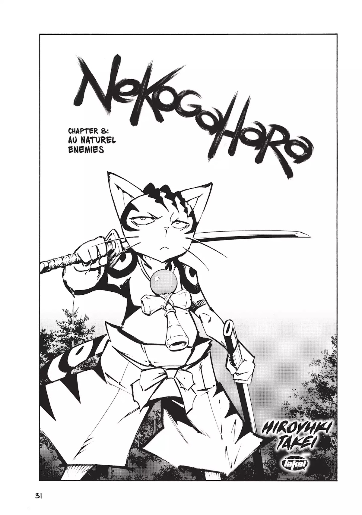 Nekogahara: Stray Cat Samurai Chapter 8 page 3 - Chapter 8: Au Naturel Enemies