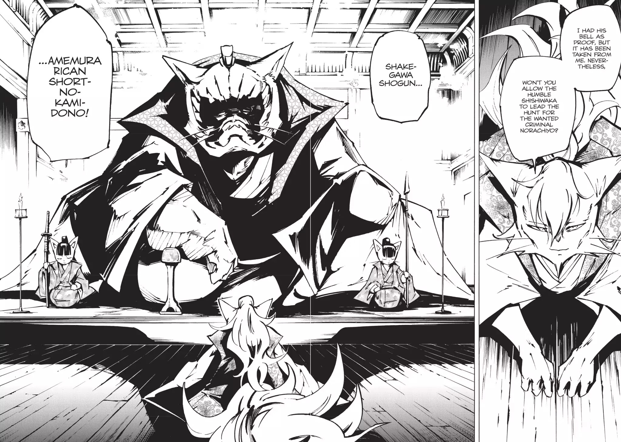 Nekogahara: Stray Cat Samurai Chapter 8 page 5 - Chapter 8: Au Naturel Enemies