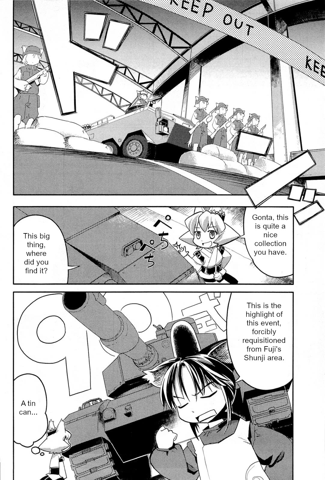 Nekogami Yaoyorozu Chapter 3 page 10 - Chapter 3: God of poverty inspection