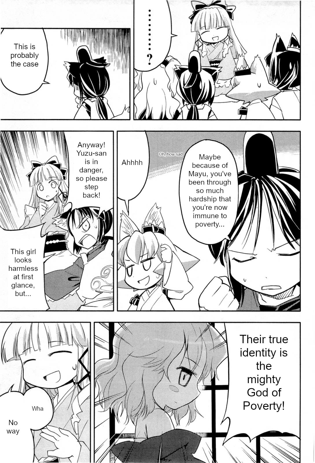 Nekogami Yaoyorozu Chapter 3 page 21 - Chapter 3: God of poverty inspection