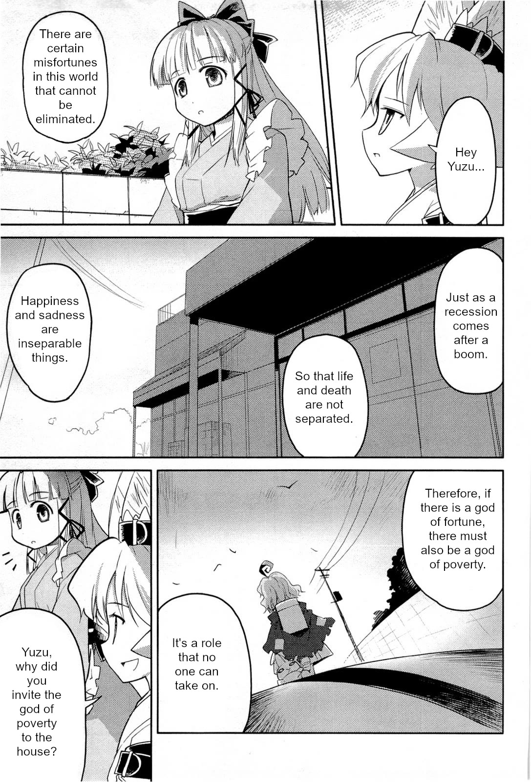 Nekogami Yaoyorozu Chapter 3 page 27 - Chapter 3: God of poverty inspection