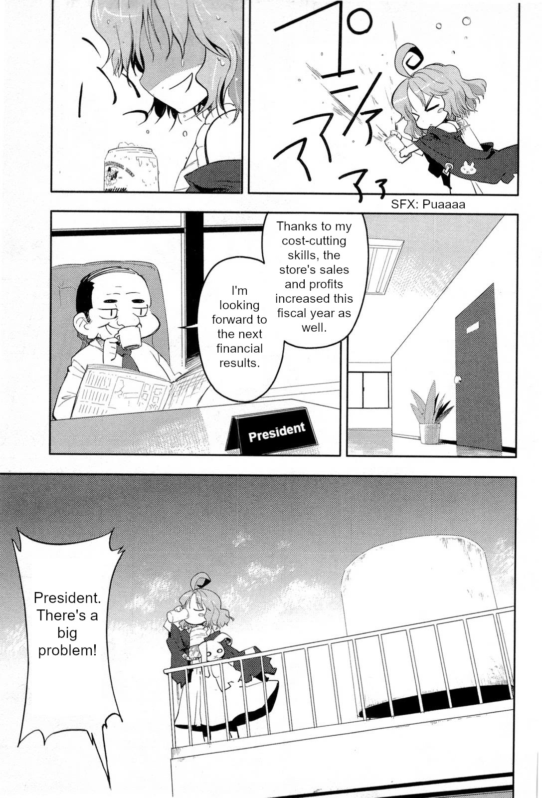 Nekogami Yaoyorozu Chapter 3 page 3 - Chapter 3: God of poverty inspection