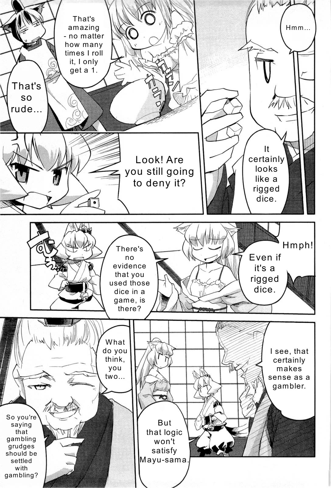 Nekogami Yaoyorozu Chapter 5 page 21 - Chapter 5: Roll the Dice