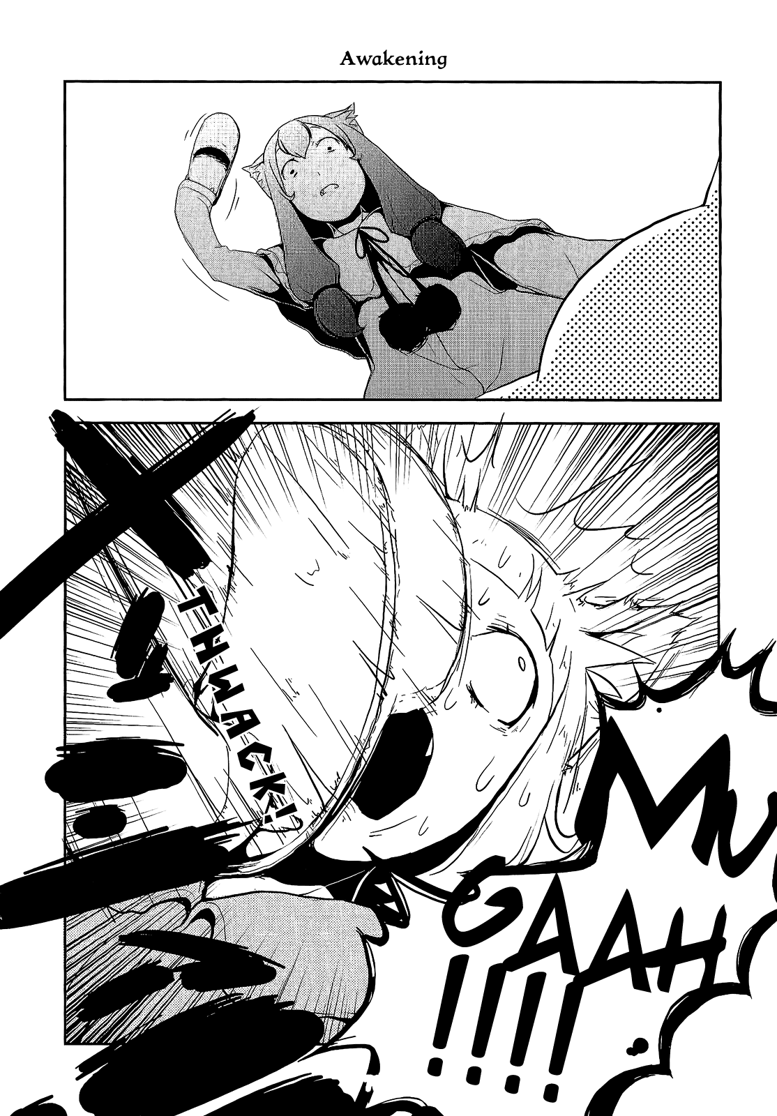 Nekogurui Minako-san Chapter 42 page 1 - Chapter 42: Awakening