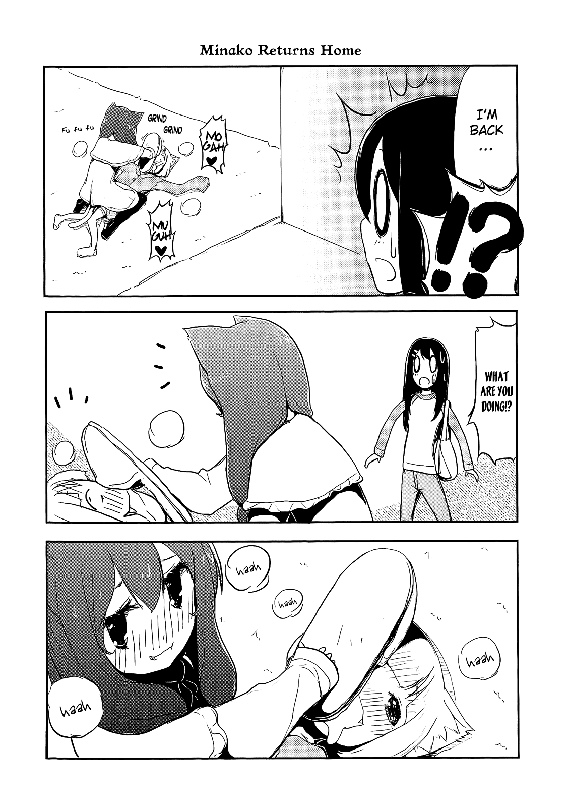 Nekogurui Minako-san Chapter 43 page 1 - Chapter 43: Minako Returns Home