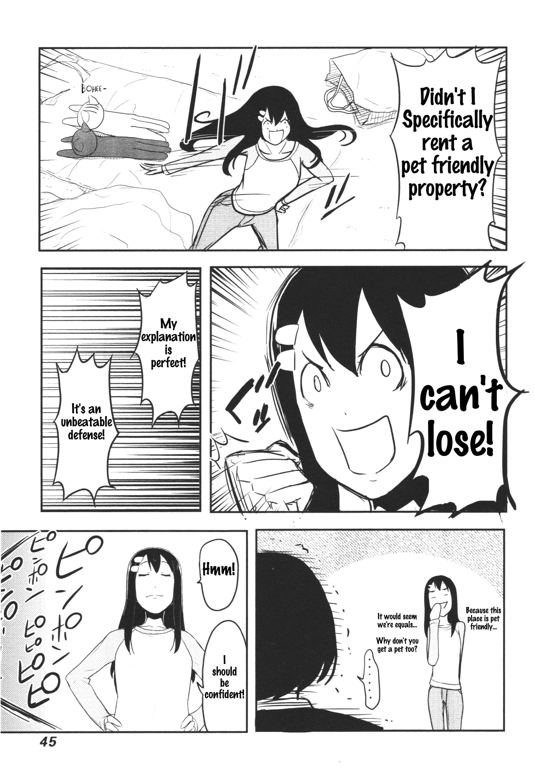 Nekogurui Minako-san Chapter 49 page 21 - Chapter 49: Cat Fanatic VS Cat Hater 3
