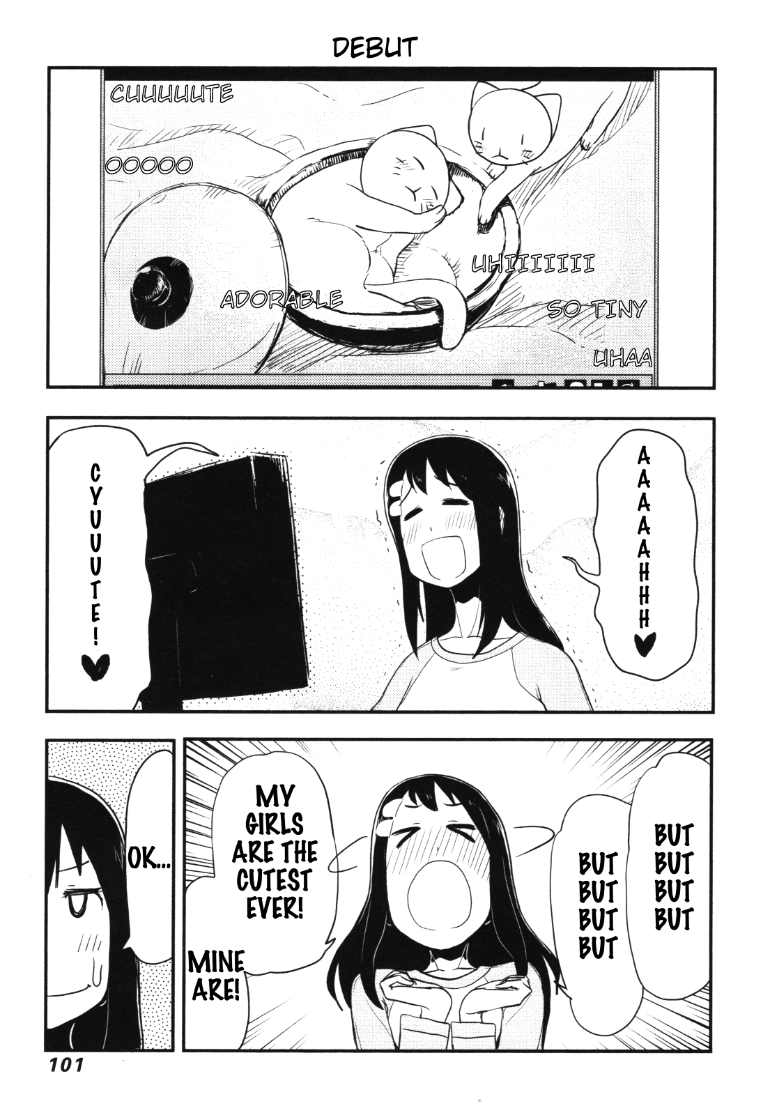 Nekogurui Minako-san Chapter 53 page 1 - Chapter 53: Debut
