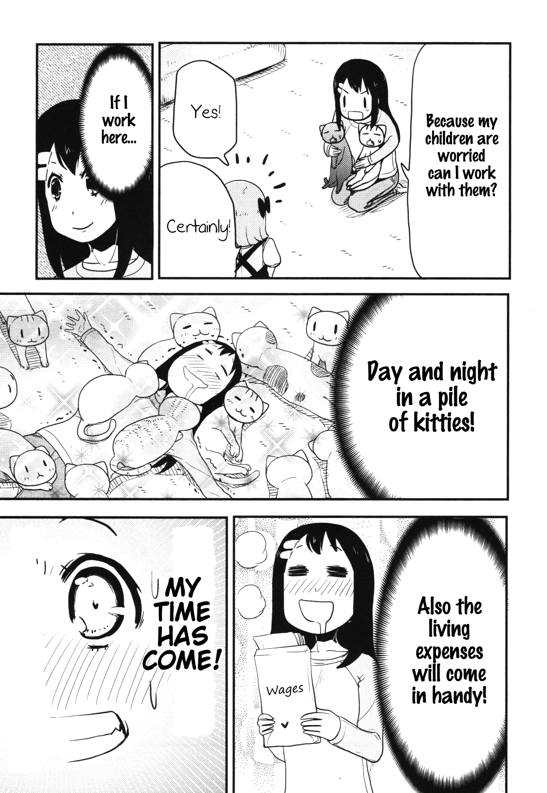 Nekogurui Minako-san Chapter 59 page 7 - Chapter 59: A New World