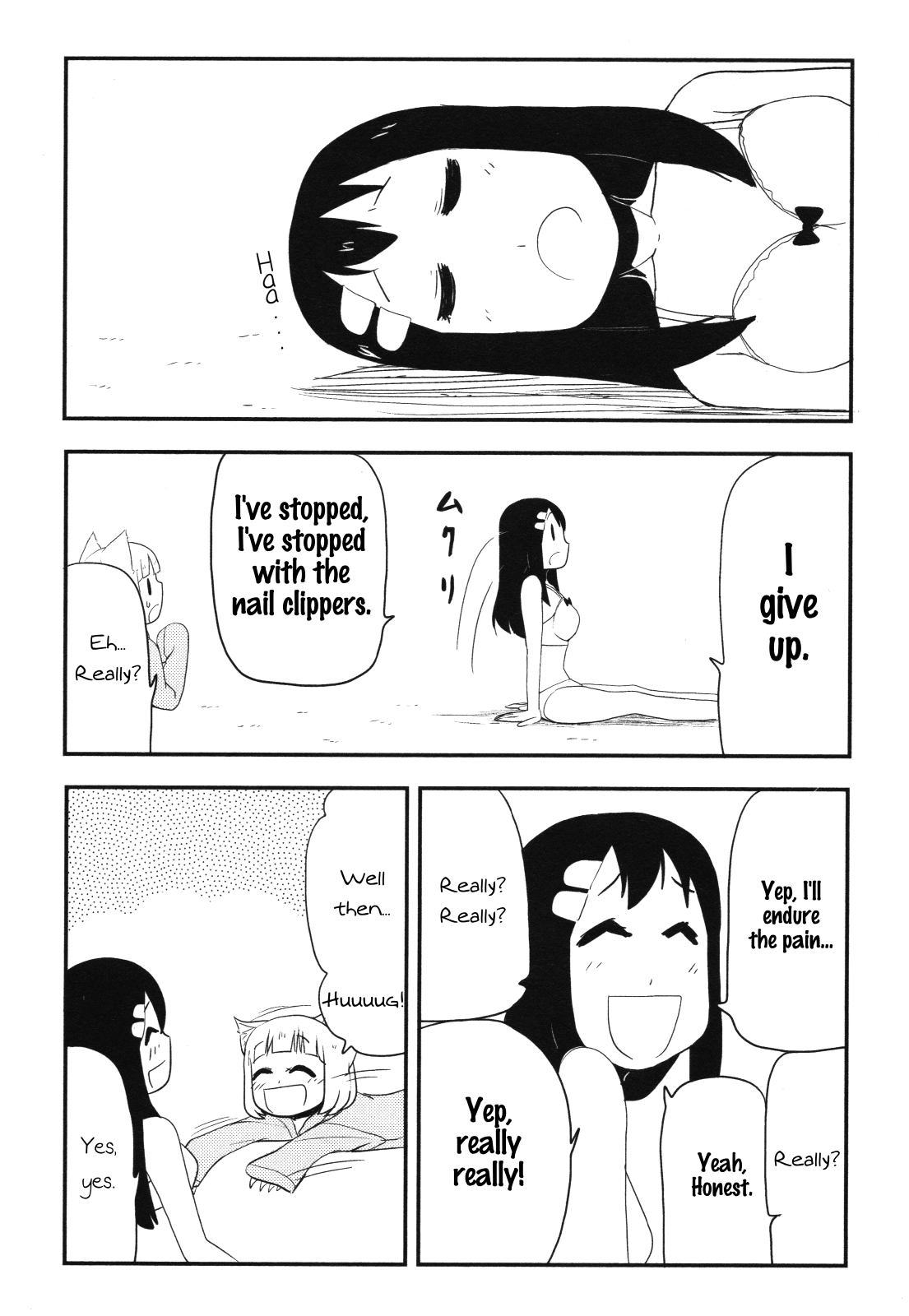 Nekogurui Minako-san Chapter 60 page 8 - Chapter 60: Cat Tools: Nail Clipper Survival