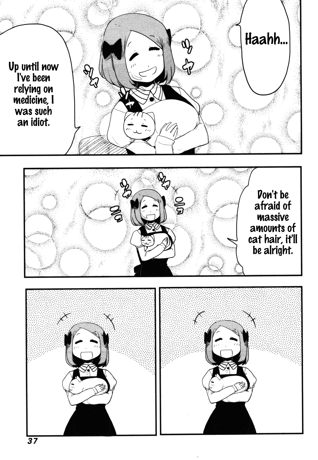 Nekogurui Minako-san Chapter 62 page 19 - Chapter 62: Allergy