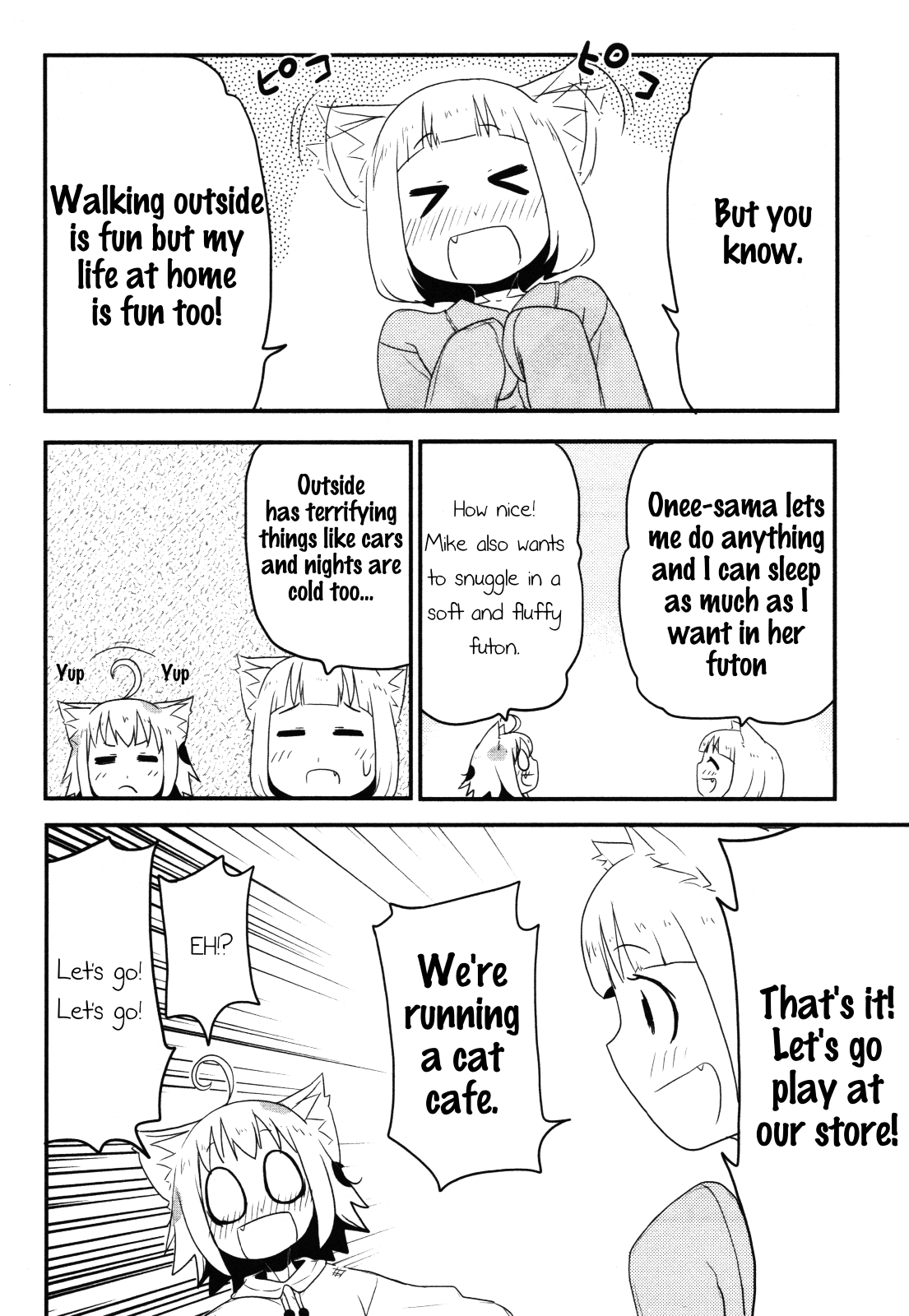 Nekogurui Minako-san Chapter 64 page 10 - Chapter 64: Shamurin Appears