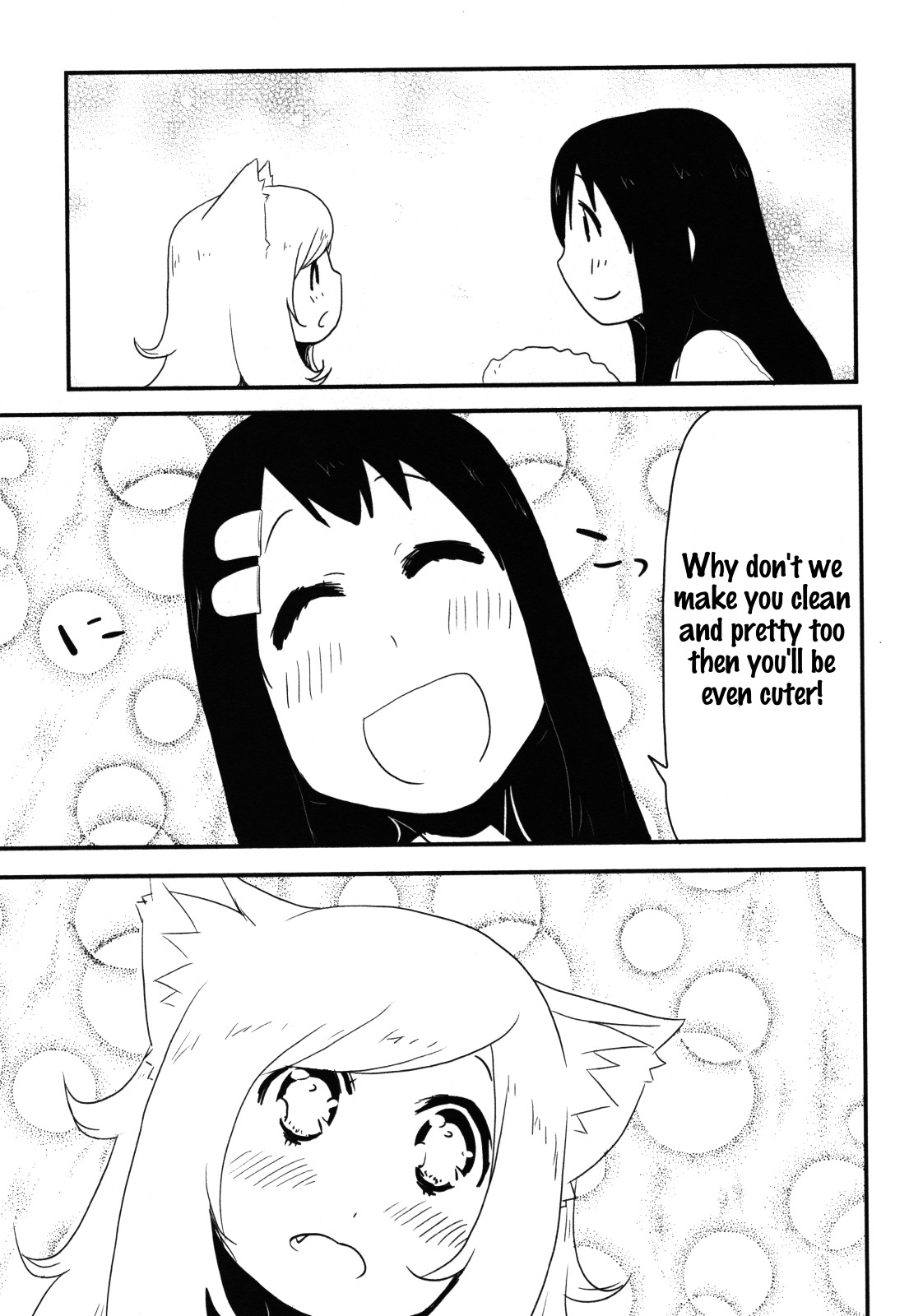 Nekogurui Minako-san Chapter 66 page 7 - Chapter 66: Human...?