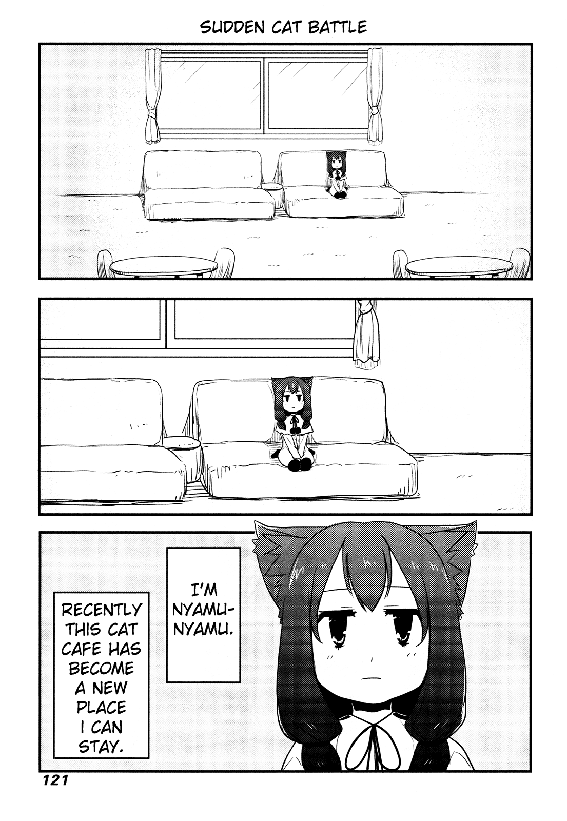 Nekogurui Minako-san Chapter 69 page 1 - Chapter 69: Sudden Cat Battle