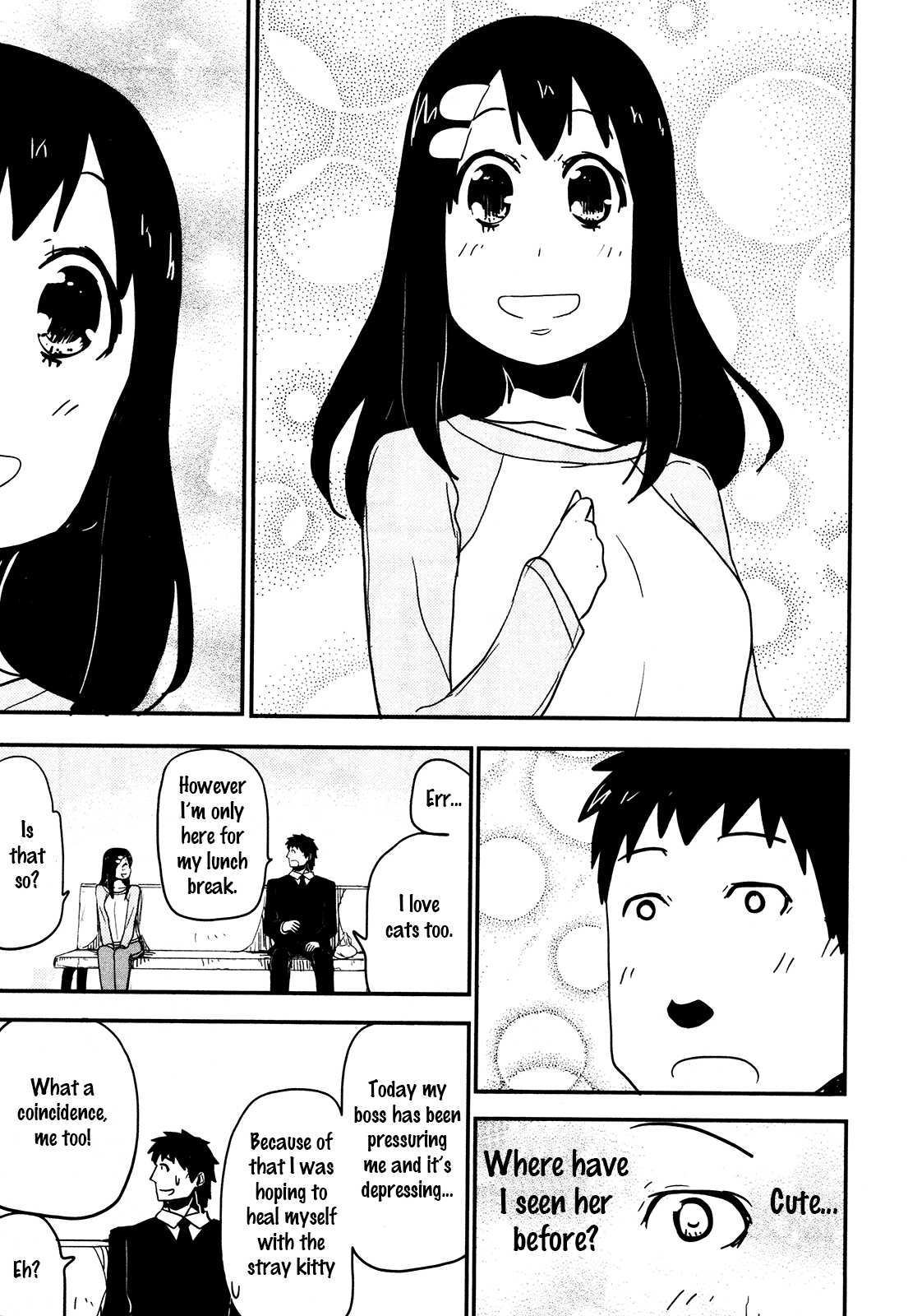 Nekogurui Minako-san Chapter 70 page 7 - Chapter 70: The Salary Man's Lunch Break