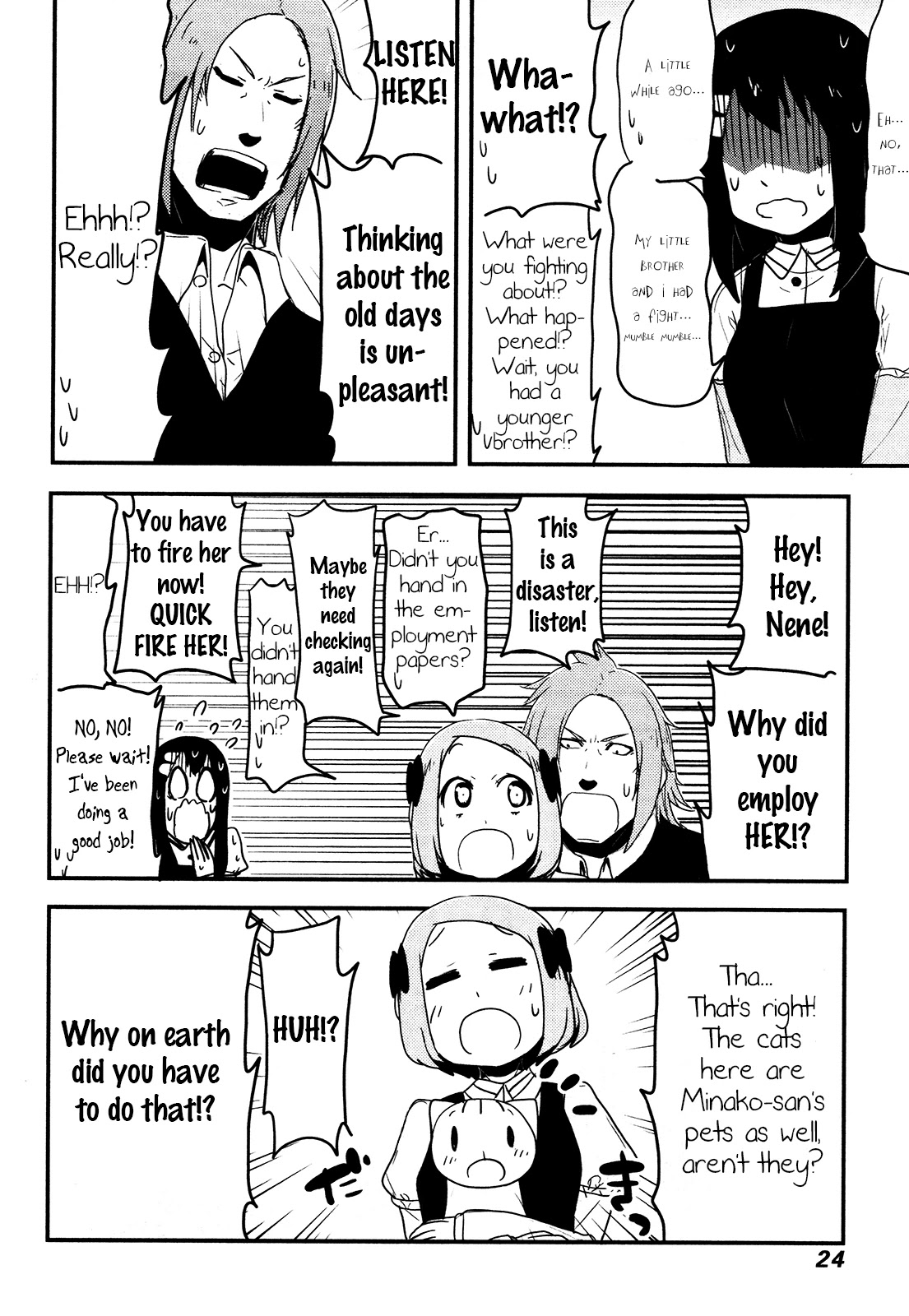 Nekogurui Minako-san Chapter 77 page 2 - Chapter 77: Ikemen
