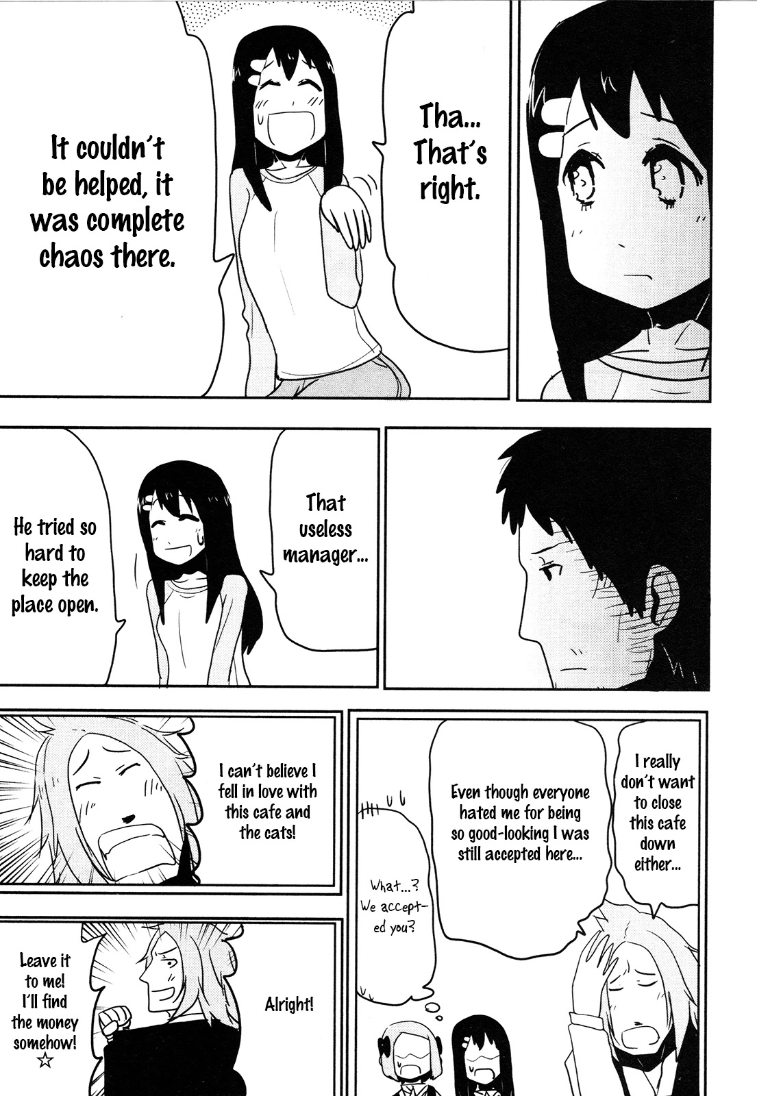 Nekogurui Minako-san Chapter 87 page 13 - Chapter 87: Smile With All That You Have [END]