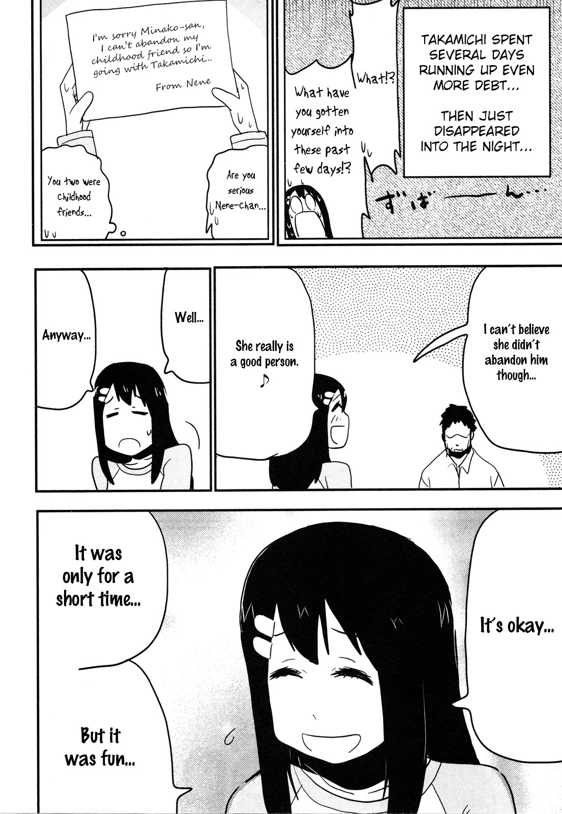 Nekogurui Minako-san Chapter 87 page 14 - Chapter 87: Smile With All That You Have [END]
