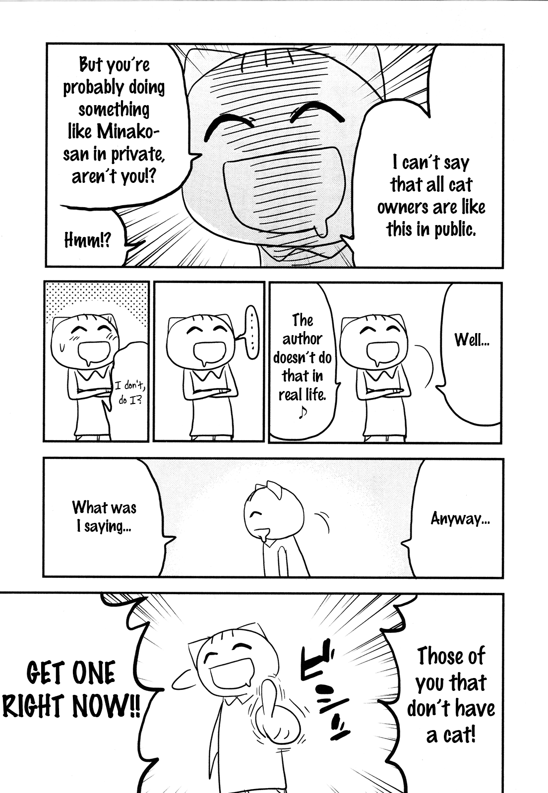 Nekogurui Minako-san Chapter 87 page 23 - Chapter 87: Smile With All That You Have [END]