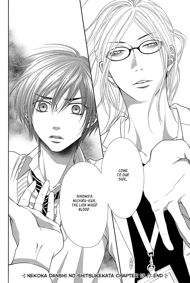 Nekoka Danshi no Shitsukekata Chapter 13 page 29 - Chapter 13
