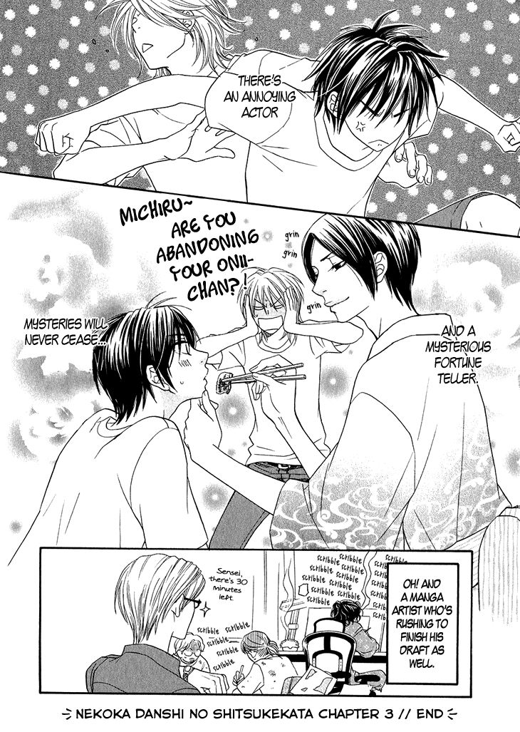Nekoka Danshi no Shitsukekata Chapter 3 page 36 - Chapter 3