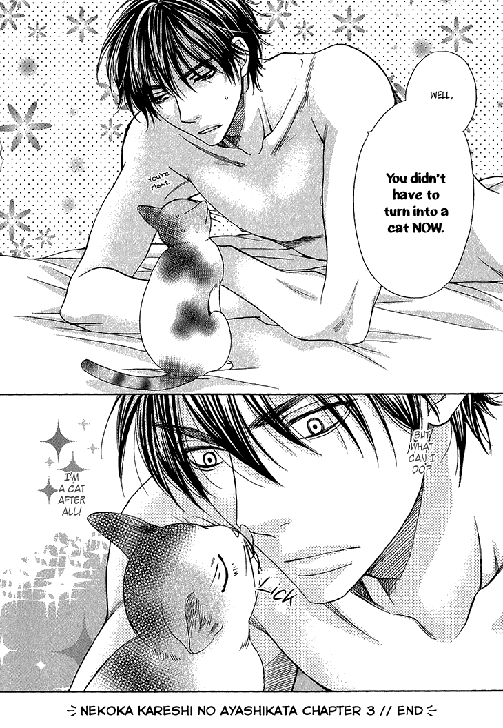 Nekoka Kareshi no Ayashikata Chapter 3 page 33 - Chapter 3