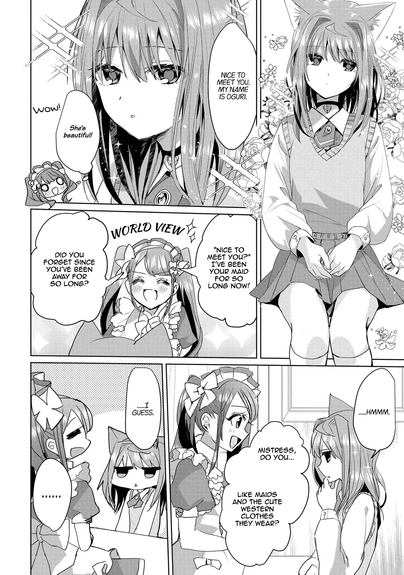 Nekomusume Shoukougun Chapter 17.5 page 2 - Chapter 17.5: Volume 2 Extra: Chesnut Prologue
