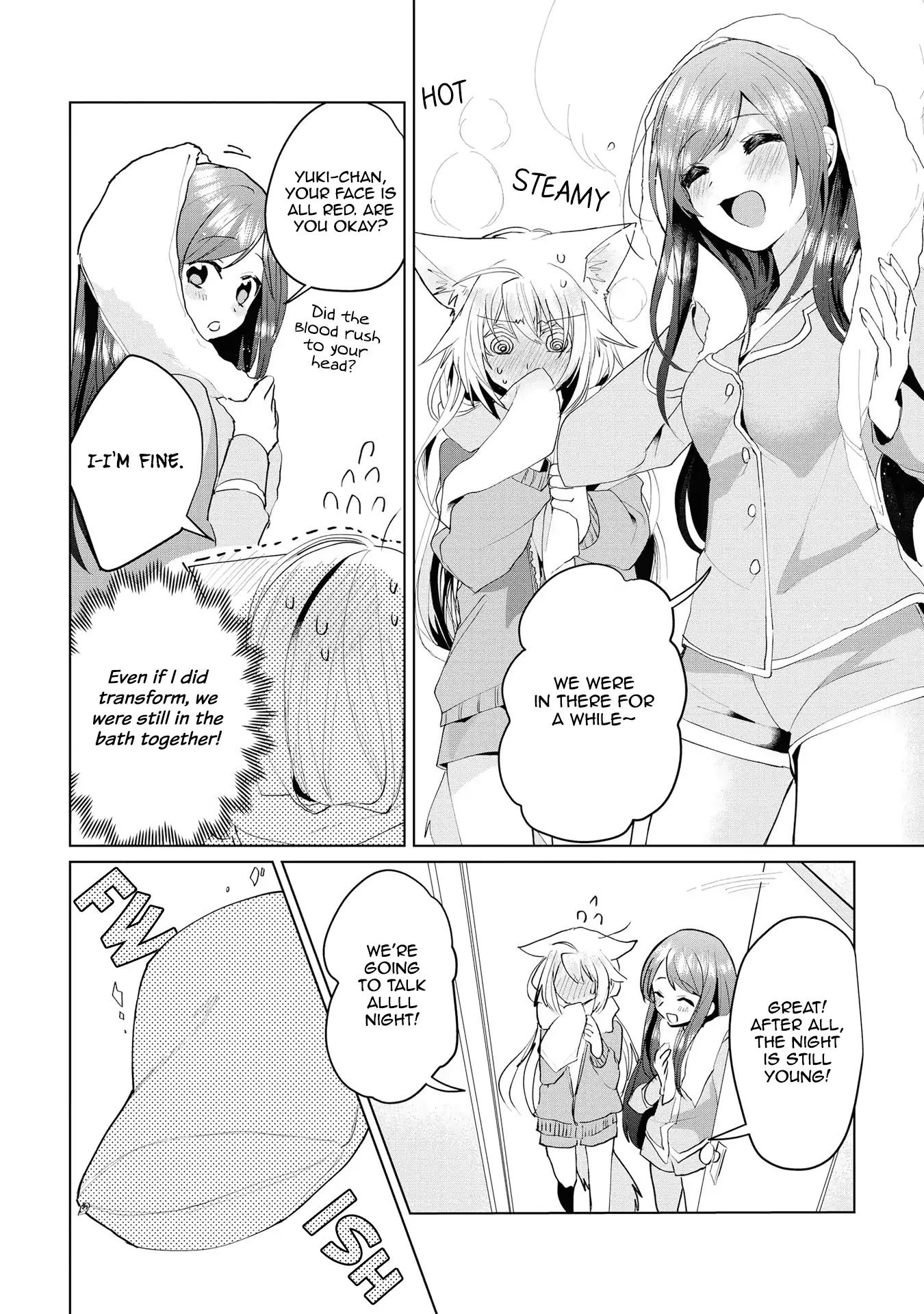 Nekomusume Shoukougun Chapter 28.5 page 4 - Chapter 28.5: Sleepover Party Night