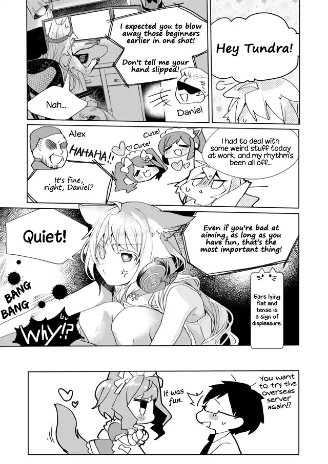 Nekomusume Shoukougun Chapter 30 page 13 - Chapter 30: Snowy Virtual War