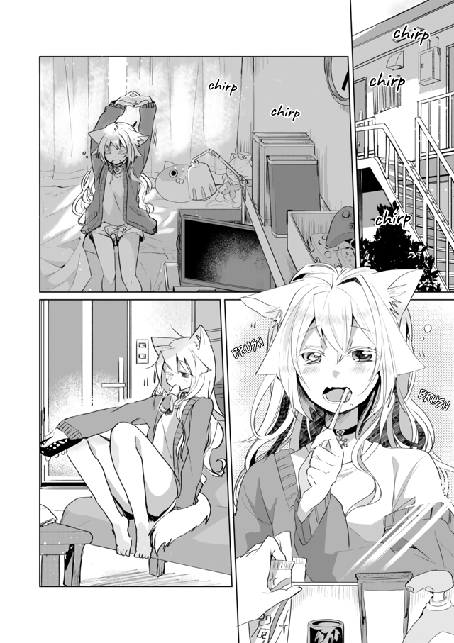 Nekomusume Shoukougun Chapter 37 page 1 - Chapter 37: Conversational Drive Date