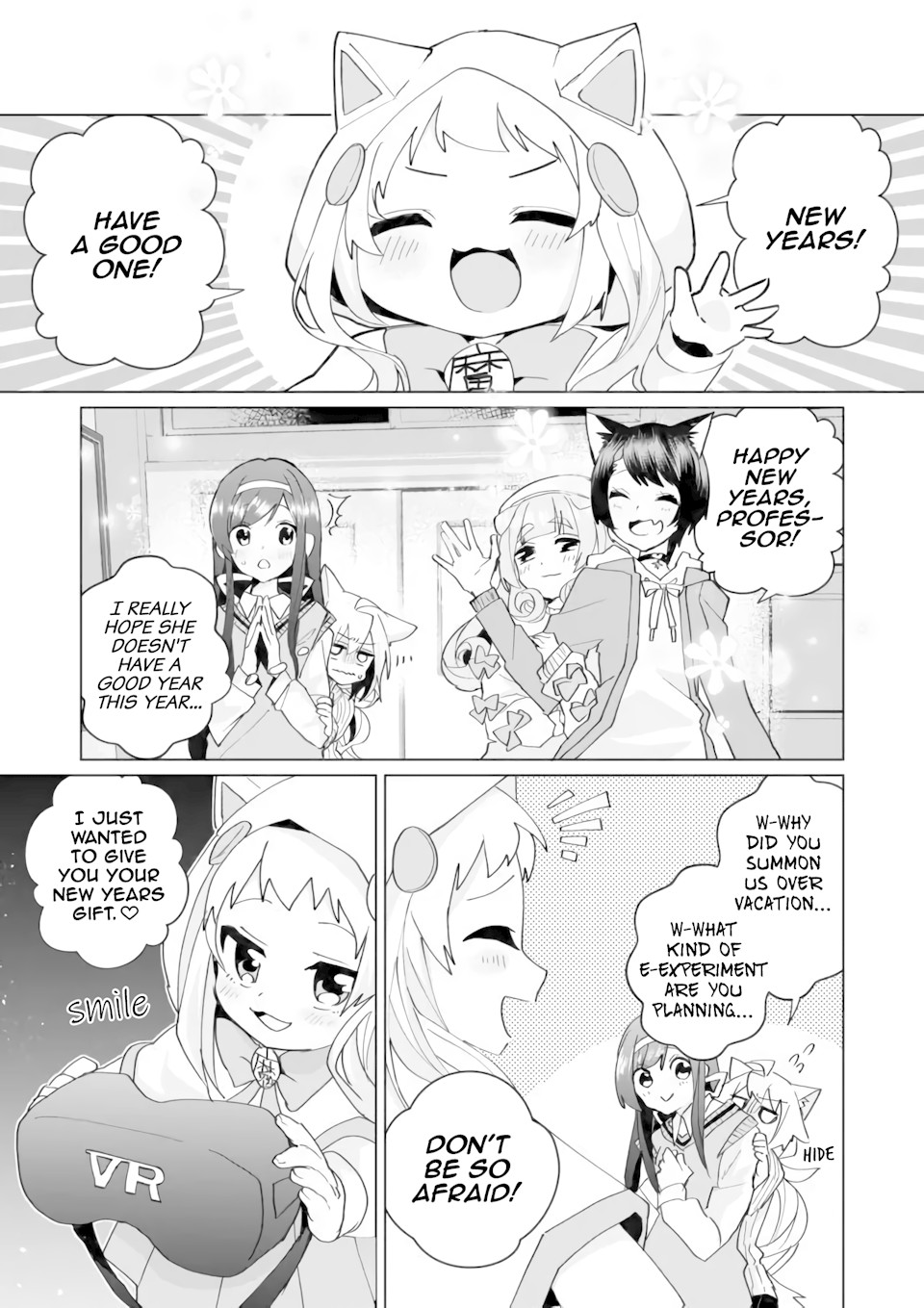 Nekomusume Shoukougun Chapter 74 page 1 - Chapter 74: New Years RPG