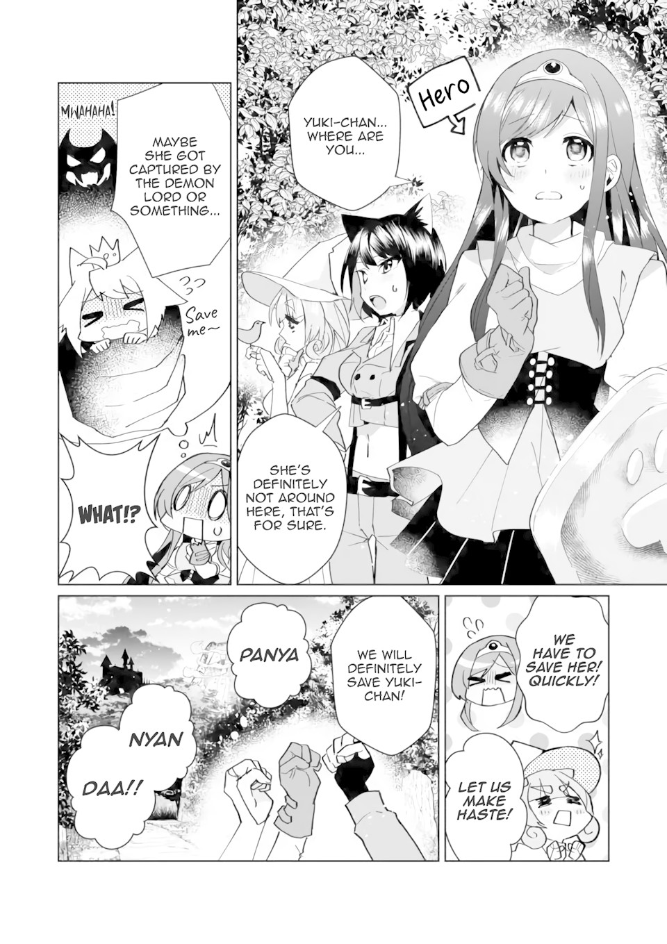 Nekomusume Shoukougun Chapter 74 page 8 - Chapter 74: New Years RPG