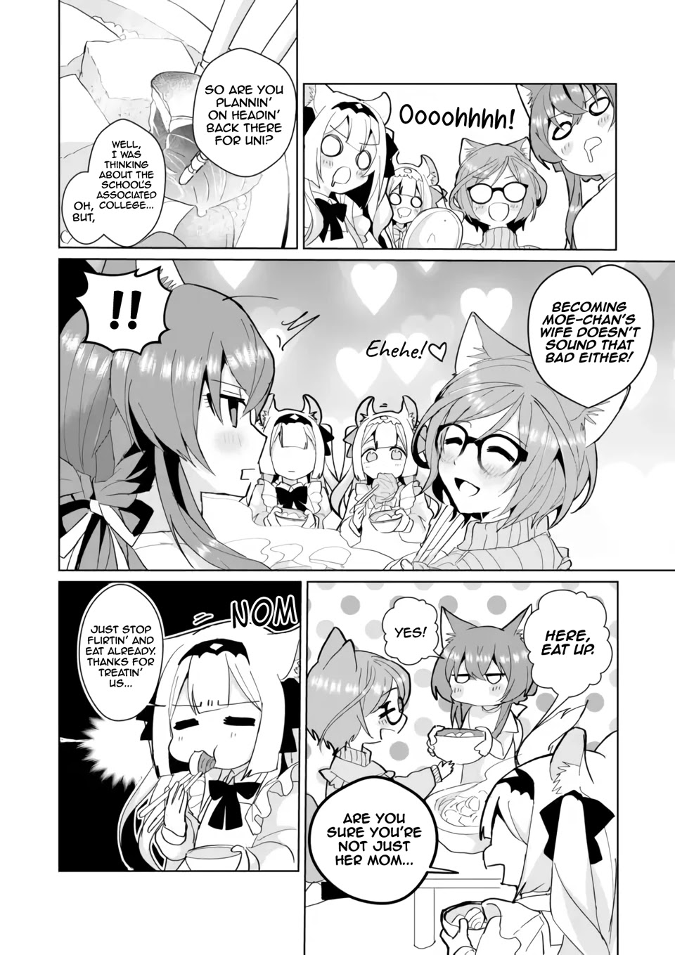 Nekomusume Shoukougun Chapter 78 page 6 - Chapter 78: Warm Time Off