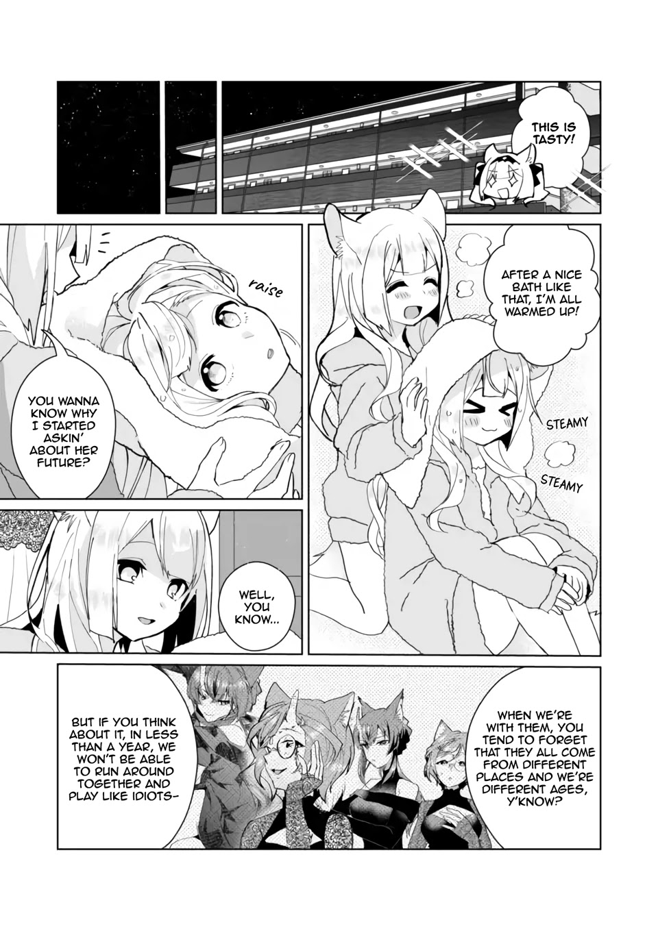 Nekomusume Shoukougun Chapter 78 page 7 - Chapter 78: Warm Time Off