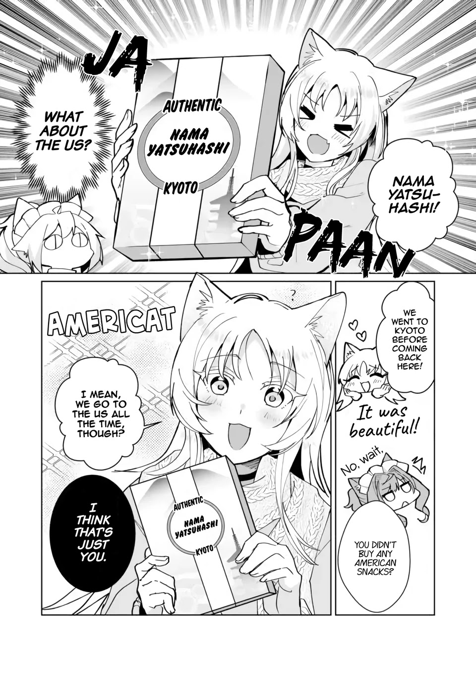 Nekomusume Shoukougun Chapter 79 page 3 - Chapter 79: Souvenir International