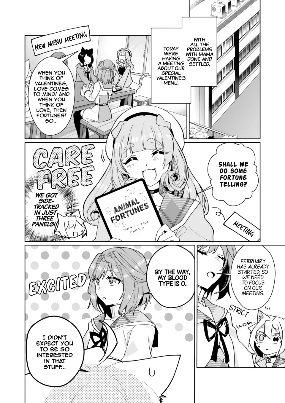 Nekomusume Shoukougun Chapter 87 page 2 - Chapter 87: Fortune Telling Daily Life