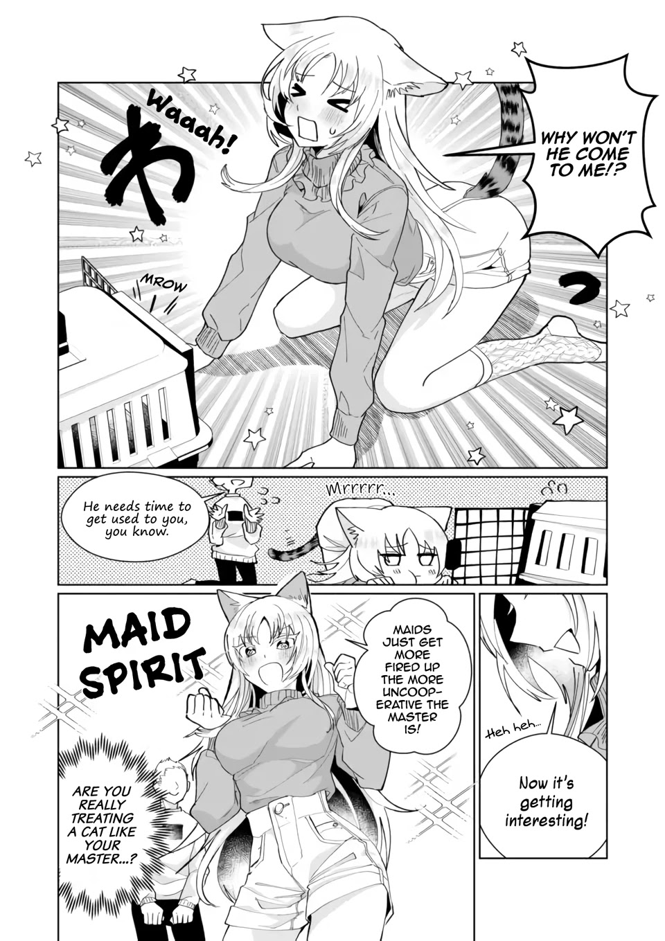 Nekomusume Shoukougun Chapter 90 page 4 - Chapter 90: Confused Reception