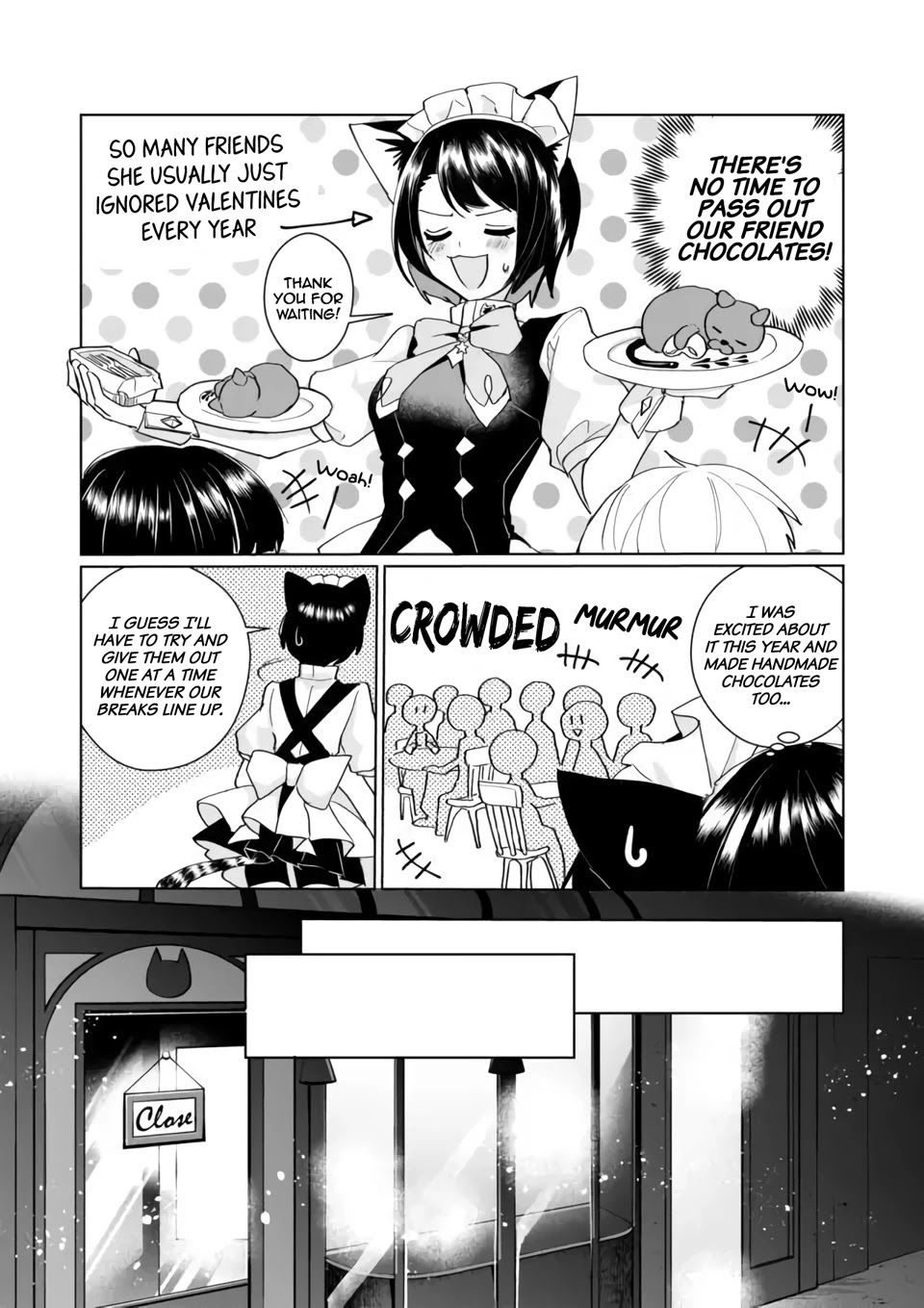 Nekomusume Shoukougun Chapter 91 page 3 - Chapter 91: Valentine's Night Waiting