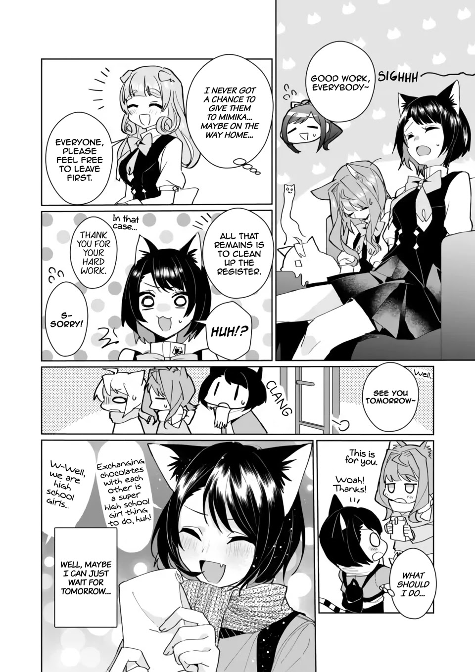Nekomusume Shoukougun Chapter 91 page 4 - Chapter 91: Valentine's Night Waiting