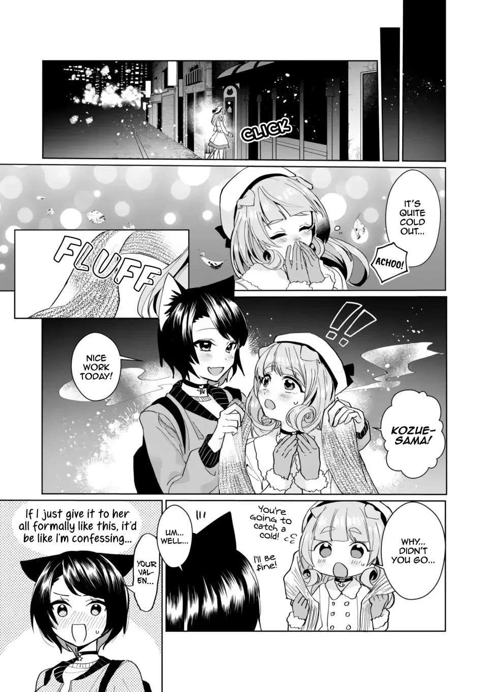 Nekomusume Shoukougun Chapter 91 page 5 - Chapter 91: Valentine's Night Waiting