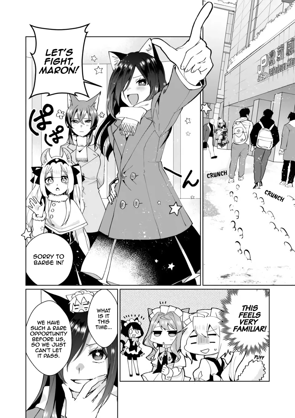 Nekomusume Shoukougun Chapter 92 page 2 - Chapter 92: Impact Snowscape